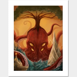 Old God Of The Sea Posters and Art